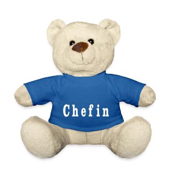 Chefin - Teddy - Königsblau - Vorne