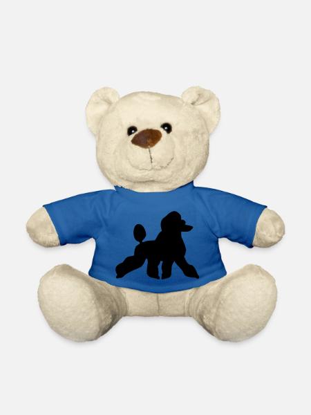 Caniche - Nounours - bleu roi