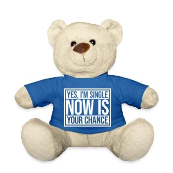 single now your chance - Teddy - Königsblau - Vorne
