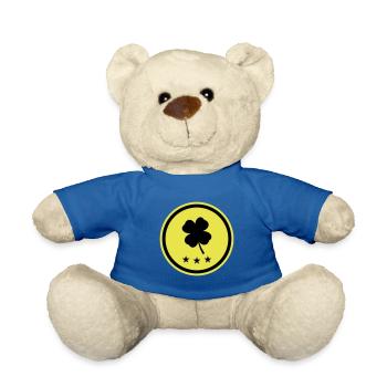 Clover Happiness - Teddy Bear - royal blue - Front