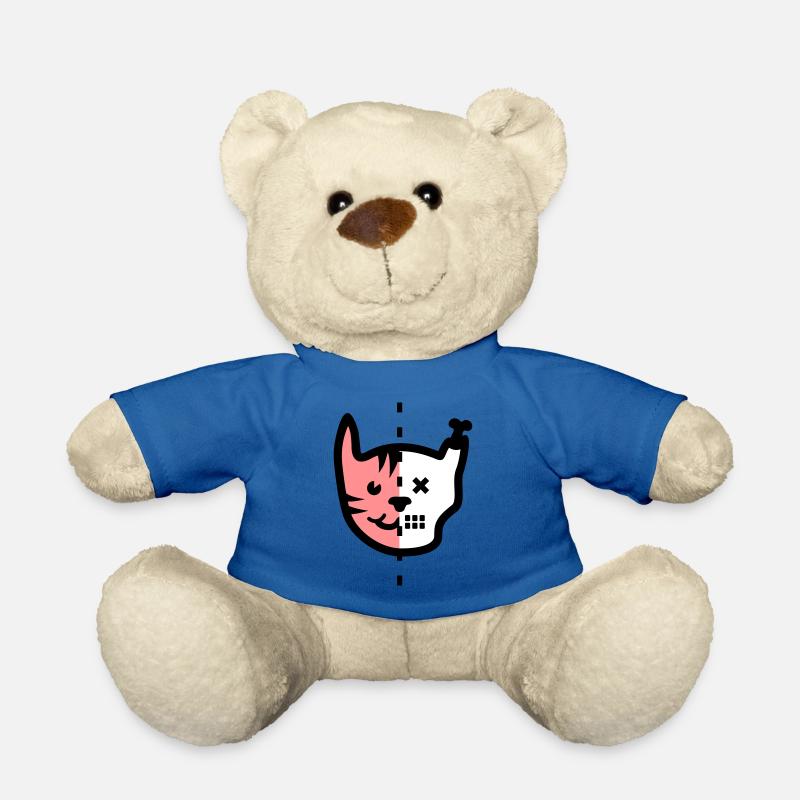 Schrödinger's Cat / Cat Called Schroedinger (3c) - Teddy Bear - royal blue