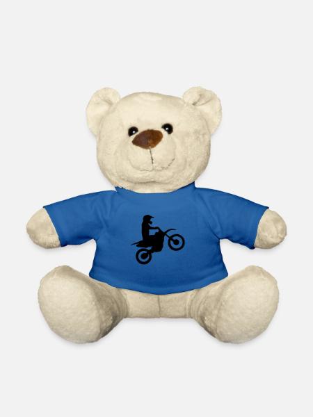 motocross - Teddy - Königsblau