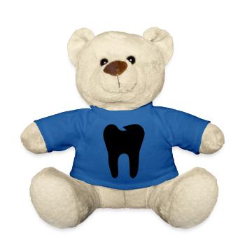 Zahn icon symbol - Teddy - Königsblau - Vorne