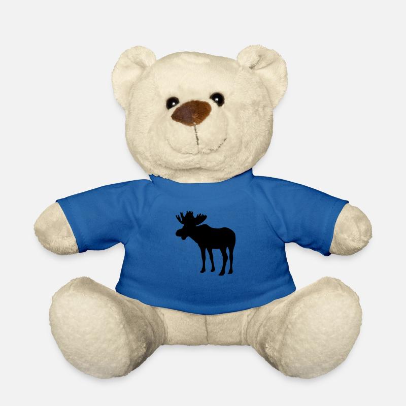 Elch - Moose - Elk - Teddy - Königsblau