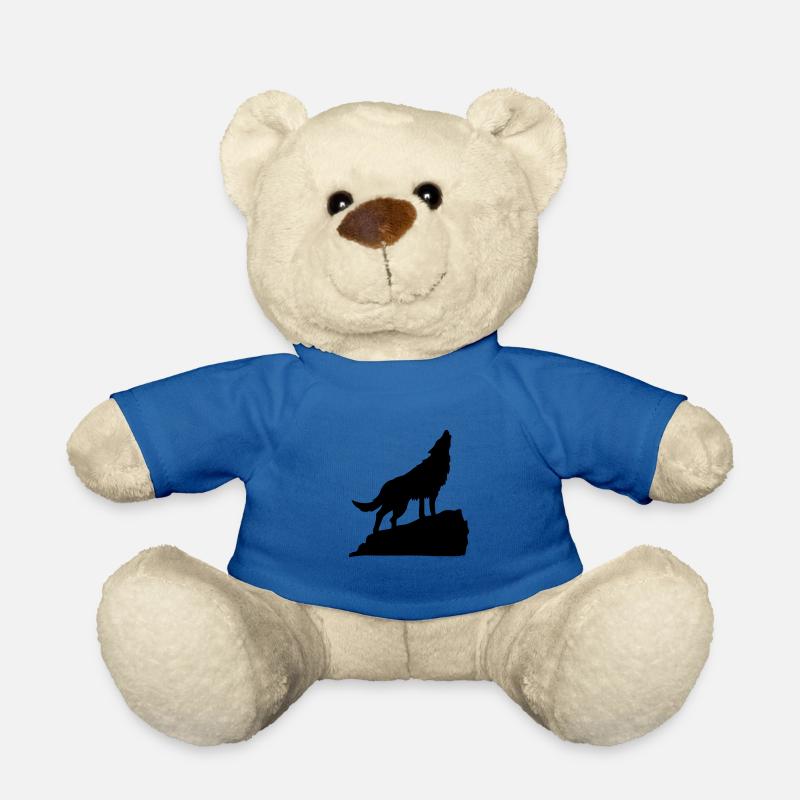 wolf - Teddy - Königsblau