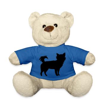 kleine Chihuahua Hund kleinen Welpen - Teddy - Königsblau - Vorne