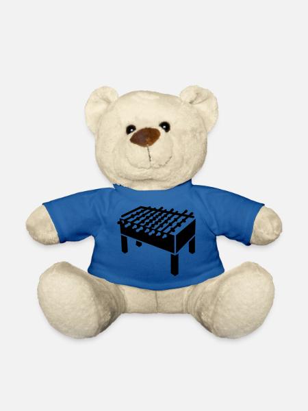 Kicker - line - Teddy - Königsblau
