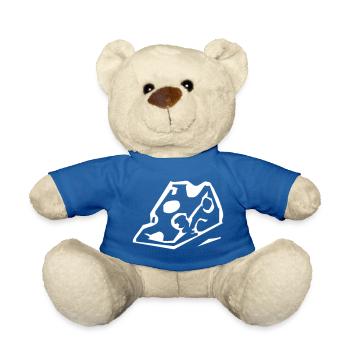 cheese - Teddy Bear - royal blue - Front