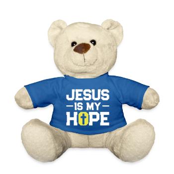 jesus hoffnung - Teddy - Königsblau - Vorne