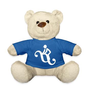 Paragraphenreiter classique - Nounours - bleu roi - Devant