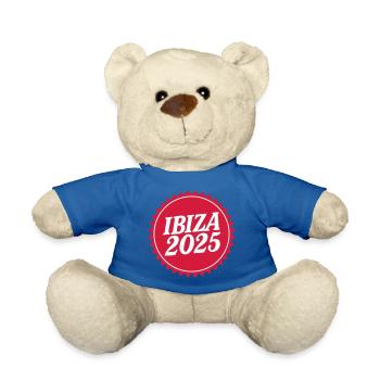Ibiza 2025 - Teddy Bear - royal blue - Front