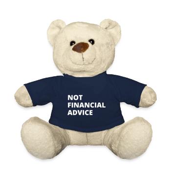 Pas de conseils financiers - Nounours - bleu marine - Devant