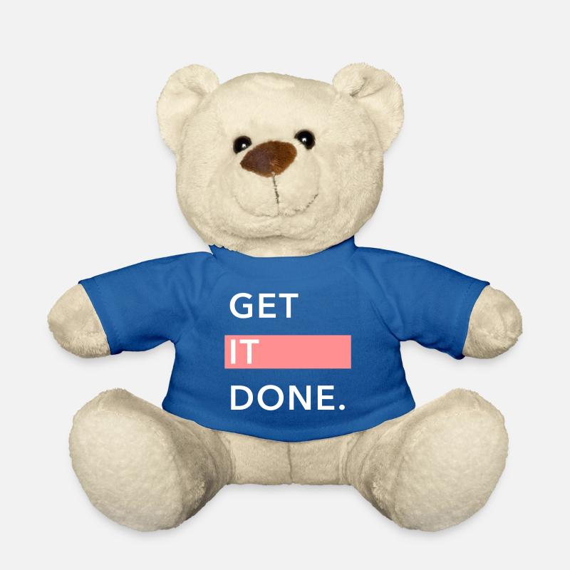GET IT DONE. - Nounours - bleu roi