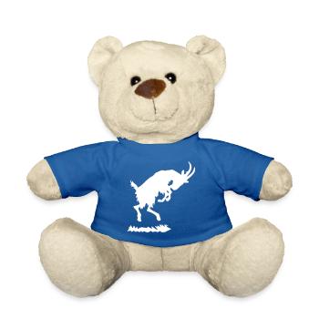 Springender Ziegenbock - Teddy - Königsblau - Vorne
