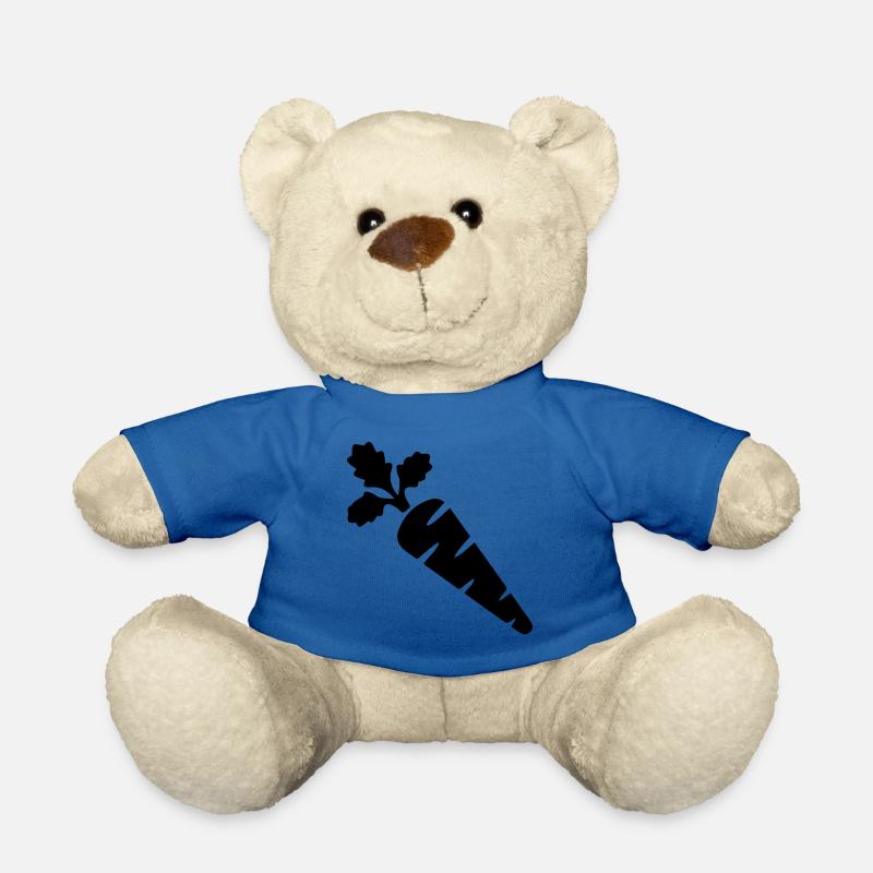 Karotte Symbol - Teddy - Königsblau