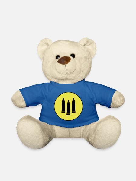 Patrone Icon symbol - Teddy - Königsblau