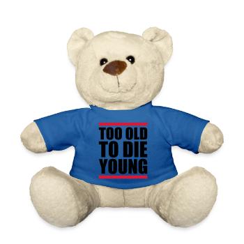 Too old Design - Teddy - Königsblau - Vorne