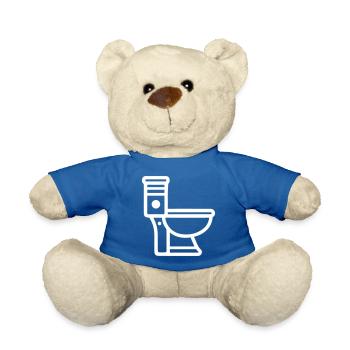 Wc Toilette - Teddy - Königsblau - Vorne