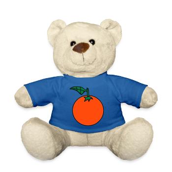 Orange - Teddy - Königsblau - Vorne