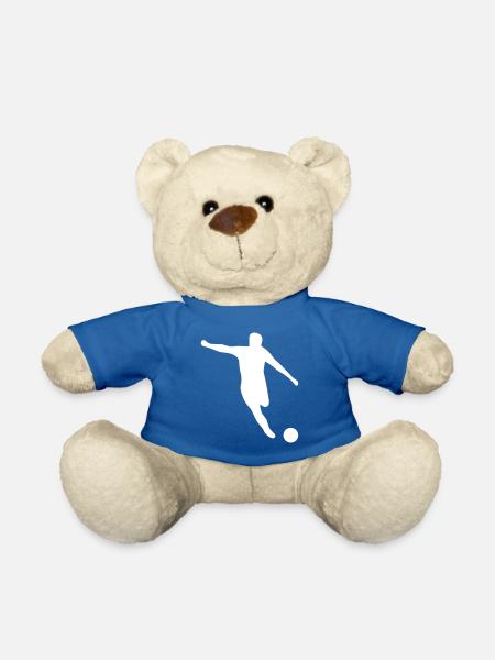 Kicker Schuss - Teddy - Königsblau
