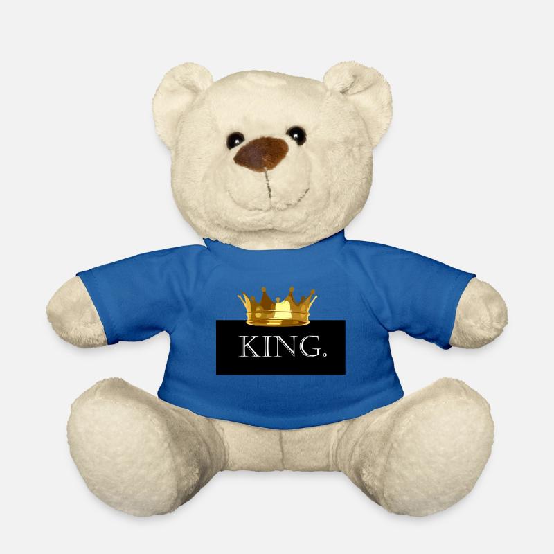 KING KRONE - Teddy - Königsblau