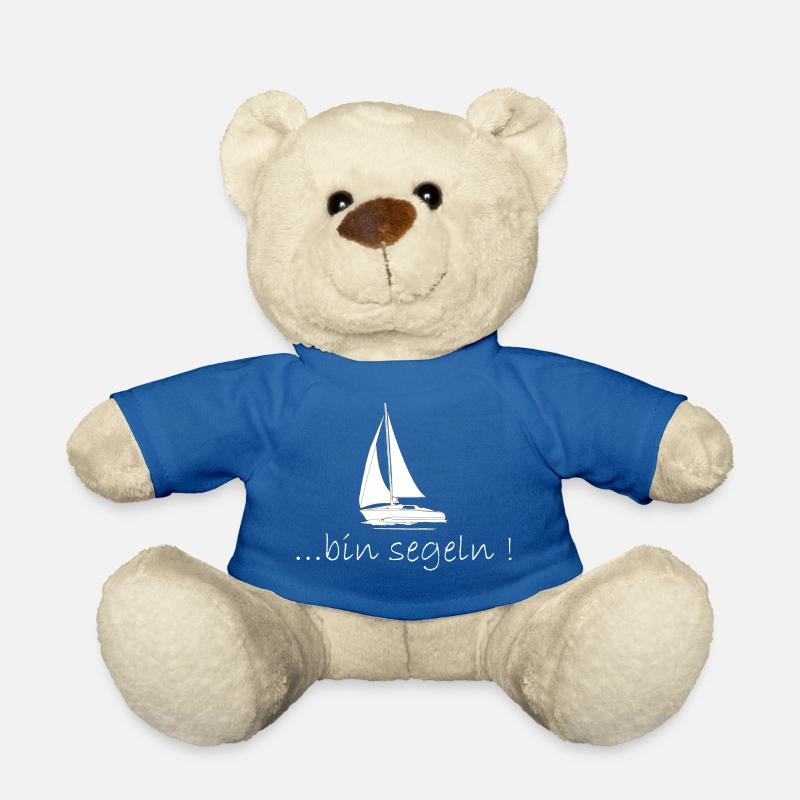 bin segeln - Teddy - Königsblau