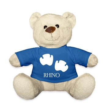 CHIEN CHAT ANIMAL DE COMPAGNIE RHINO PATTE - Nounours - bleu roi - Devant