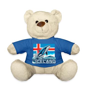 iceland Iceland 10 - Teddy Bear - royal blue - Front
