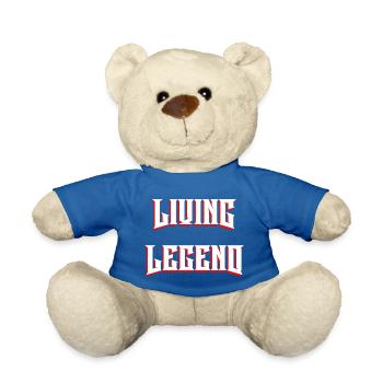 Living Legend - Teddy Bear - royal blue - Front