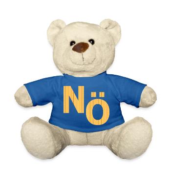 Lower Austria No, against - Teddy Bear - royal blue - Front