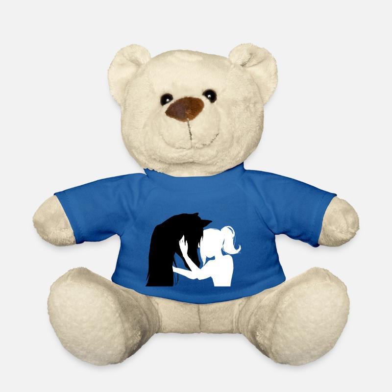 amour de cheval - Nounours - bleu roi