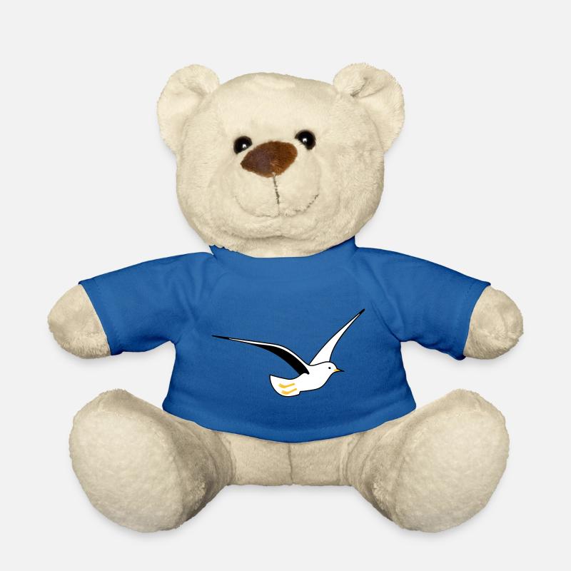 Möwe in deinen Farben - Teddy - Königsblau
