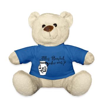 Alles Bembel oder was? - Teddy - Königsblau - Vorne