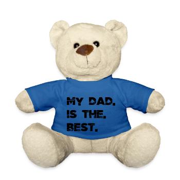 Meilleurs T-shirts antimusulmans Humour Home Child - Nounours - bleu roi - Devant