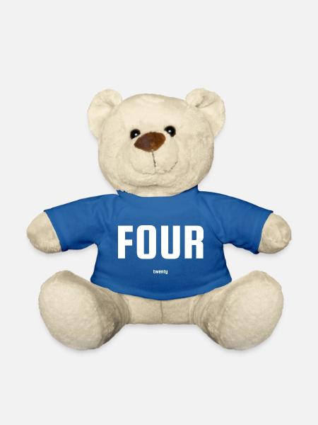 Fourtwenty 420 white - Teddy - Königsblau
