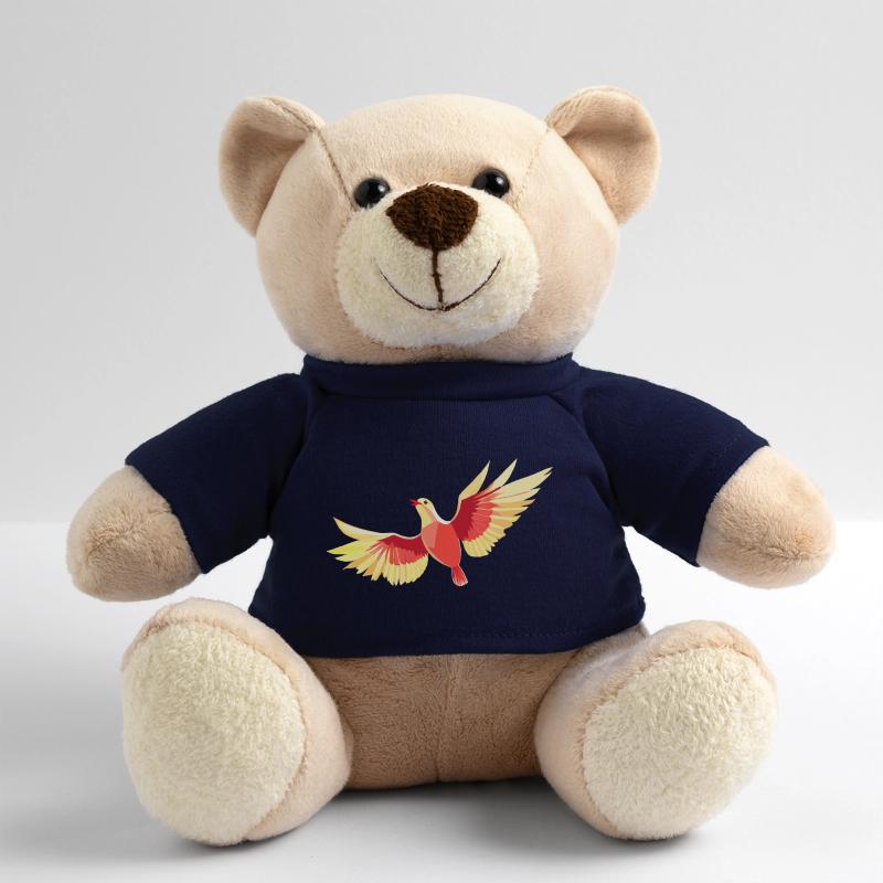 Vogel, der am Himmel schwebt Teddy