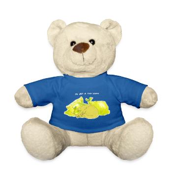 NUR EINE WINZIGE ZITRONE - Teddy - Königsblau - Vorne