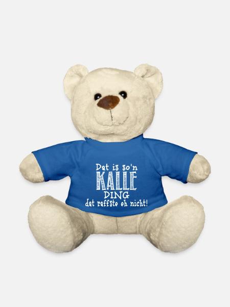 Kalle - Teddy - Königsblau