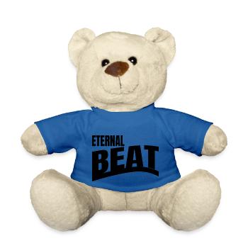 rhythmic movement heartbeat rhythm birthday - Teddy - Königsblau - Vorne