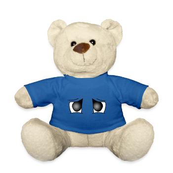 Traurige Augen - Teddy - Königsblau - Vorne