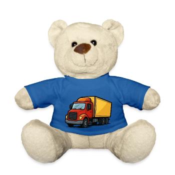 lastwagen comic - Teddy - Königsblau - Vorne