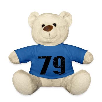 79 Zahl Trikot - Teddy - Königsblau - Vorne