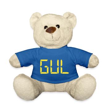 Gelb – LCD - Teddy - Königsblau - Vorne