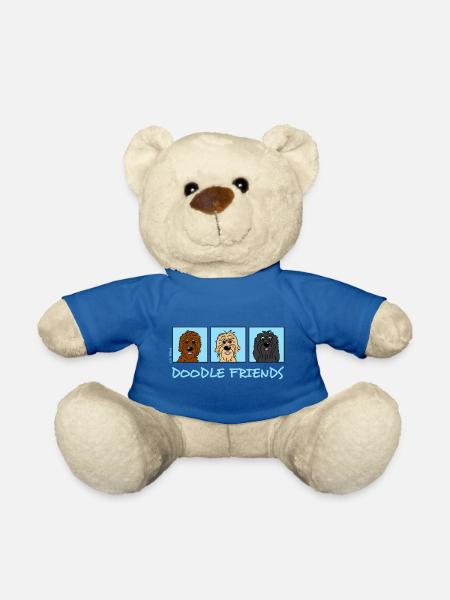 Doodle Friends - Teddy - Königsblau