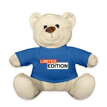 LIMITED EDITION - Teddy Bear - royal blue - Front