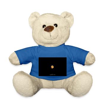 Pleine lune avec nuage - Nounours - bleu roi - Devant