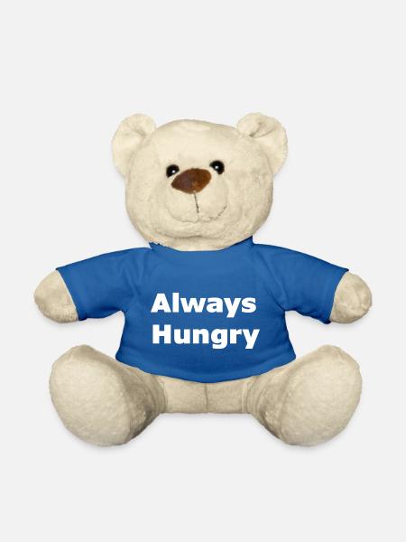 Immer hungrig - Teddy - Königsblau