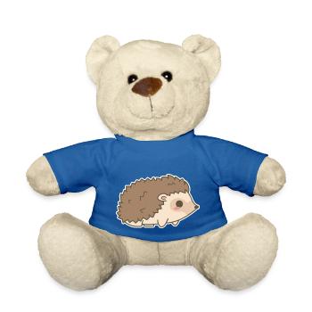 Hérissons - Nounours - bleu roi - Devant