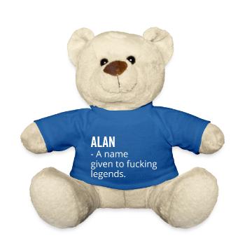 Alan ein Name, der Fucking Legends gegeben wurde - Teddy - Königsblau - Vorne