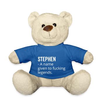 Stephen un nom donné à Fucking Legends - Nounours - bleu roi - Devant